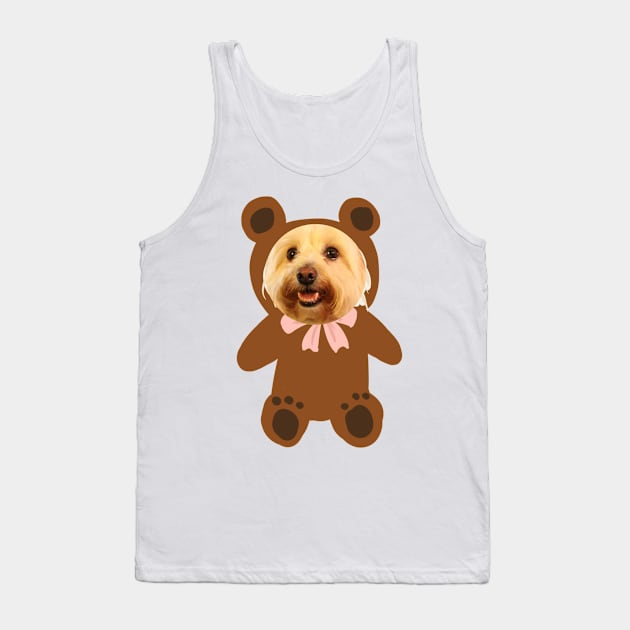 Funny Dog Art Tank Top by PatternbyNOK